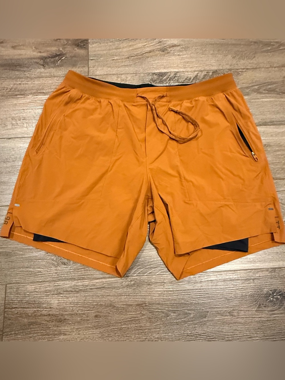 lululemon License To Train Lined Shorts, 7”Men's Butternut Brown, XXL